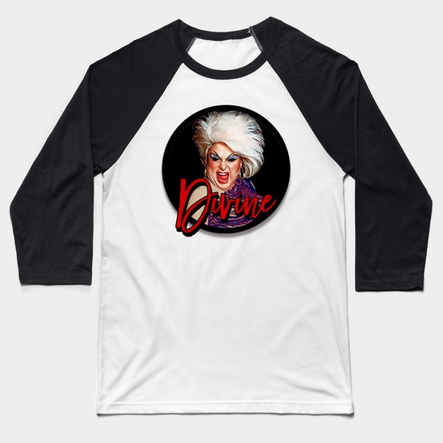 Divine Baseball T-Shirt by Zbornak Designs